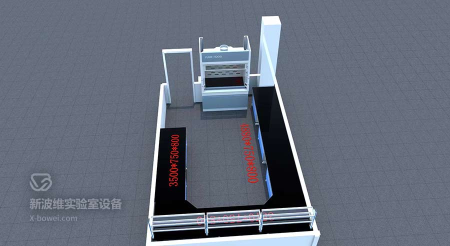 上门测量前设计效果图-实验室B