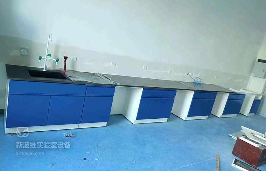 河南开封实验室工作台安装现场