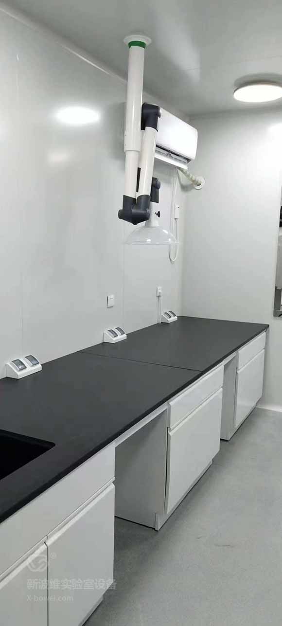 安徽芜湖环保科技实验室装修-实验台安装