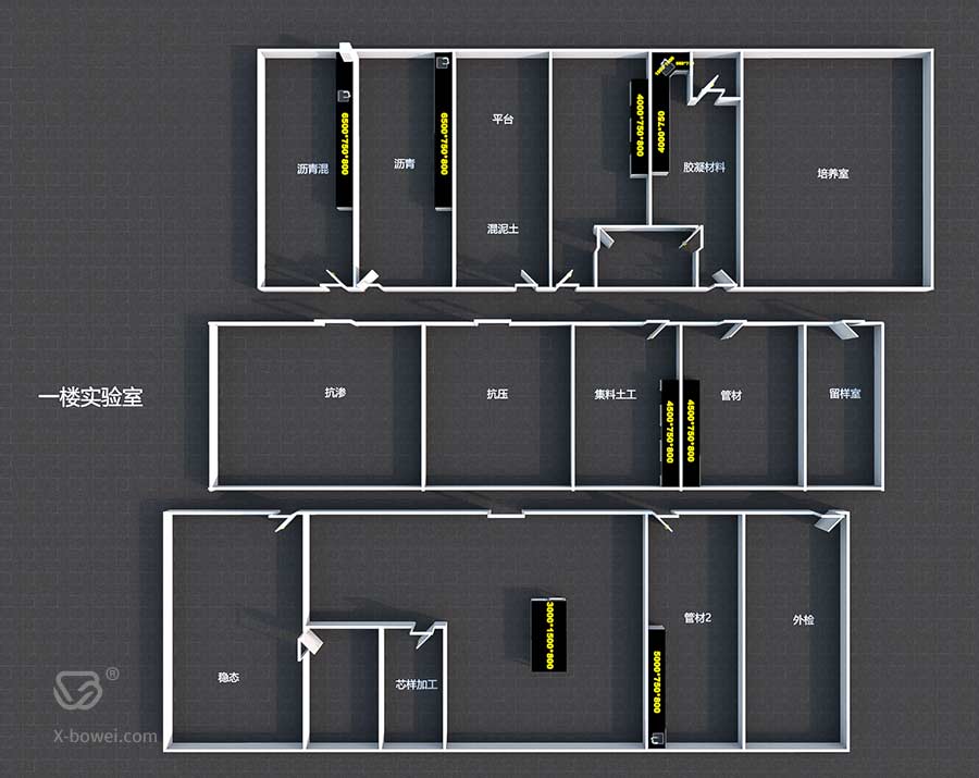 实验室设计效果图B