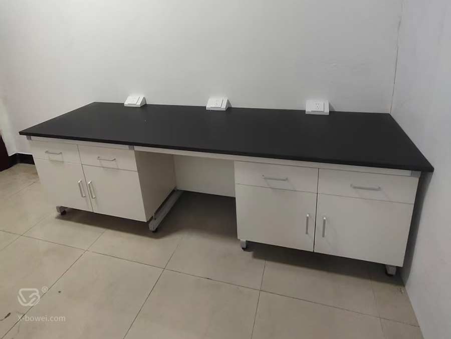 北京酒业实验室工作台安装完工