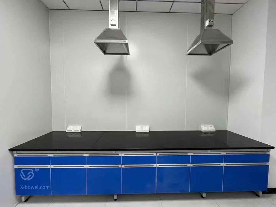 湖北荆州钢木边台-集气罩安装